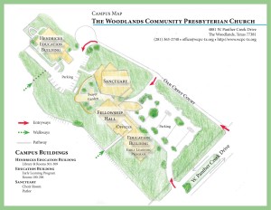 Higher Resolution Campus Map w PCUSA RED arrows